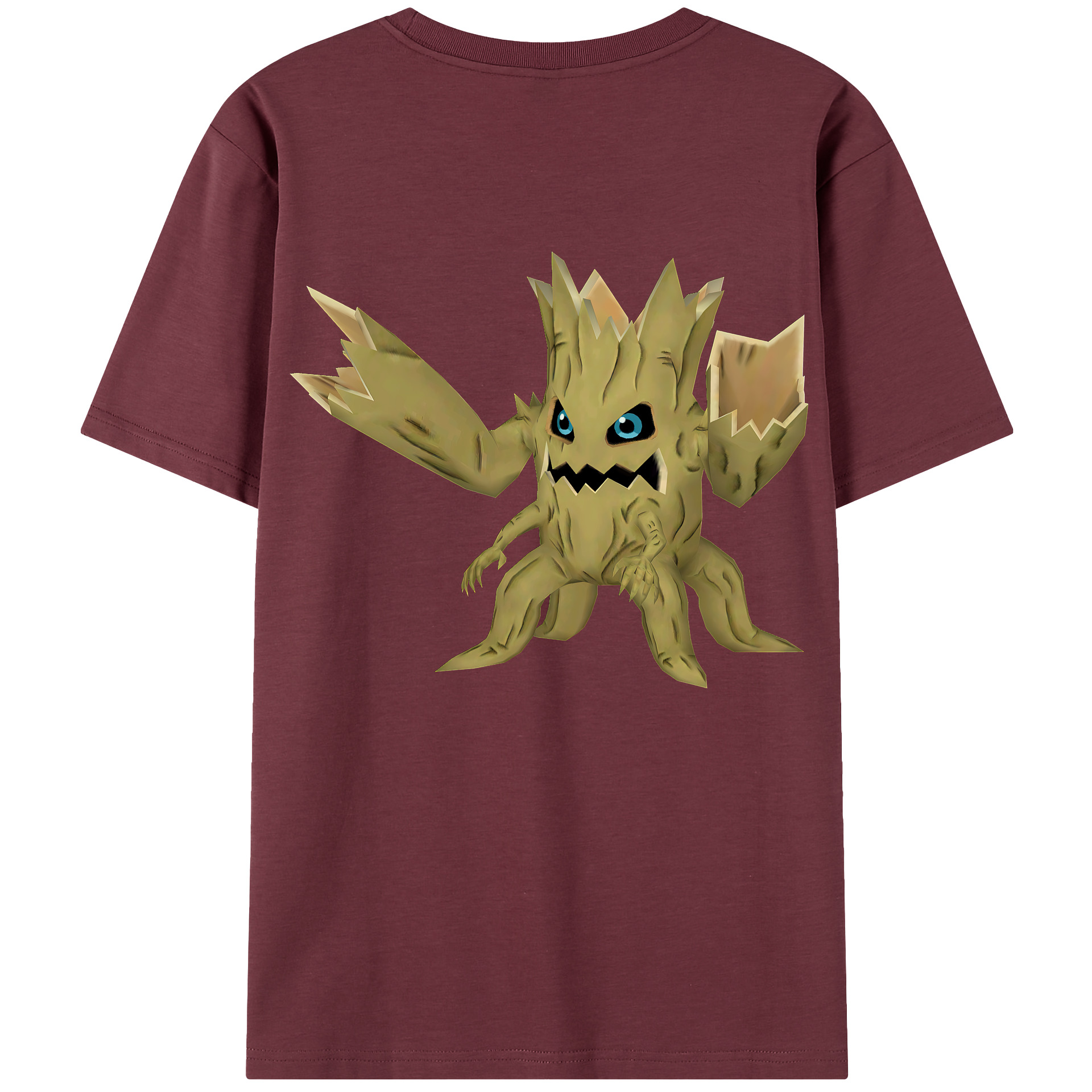 （画像用） Digimon デジタルモンスター/デジモン 綿100％半袖Tシャツ（背面プリント）